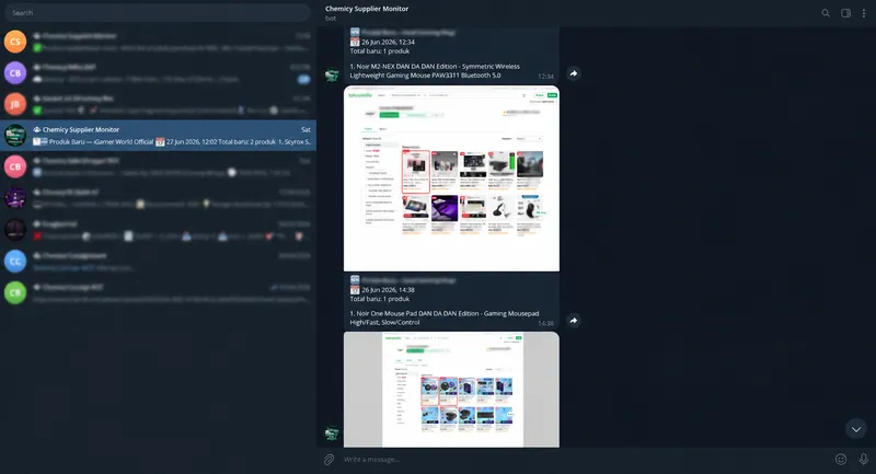 Supplier Monitor screenshot